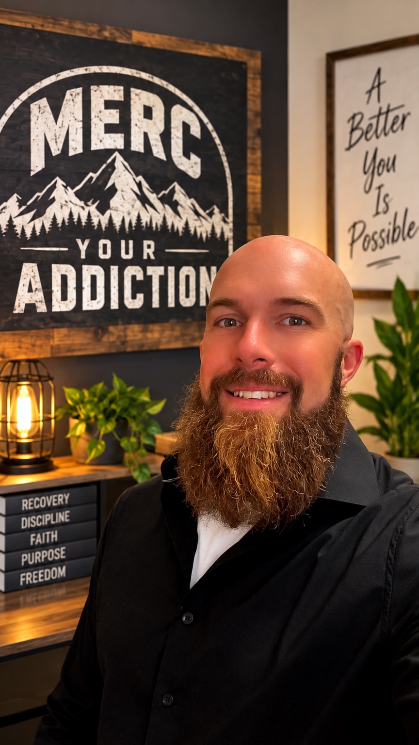 Evan Mercado, founder of Merc Your Addiction